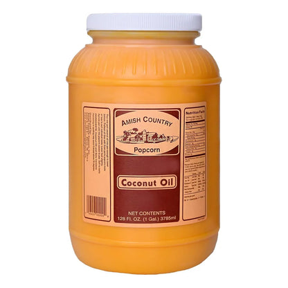 Aceite De Coco Para Palomitas Amish Country 3.8 L 100% Natural Sin OMG Y Sin Gluten