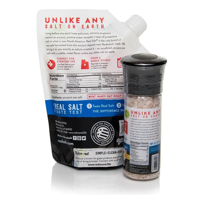 Sal Marina Natural Gruesa Con Molinillo 450g Importado Estados Unidos
