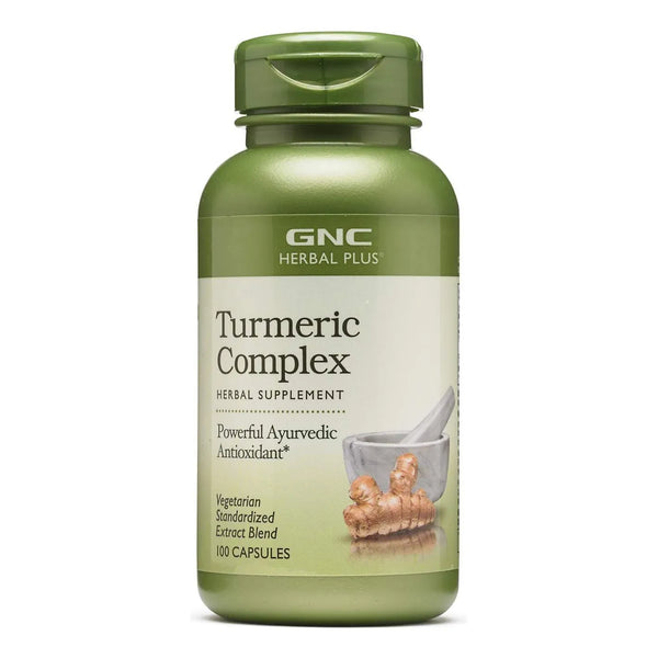 Herbal Plus Turmeric Complex 100 Cápsulas Antioxidante Natural Ayurvédico