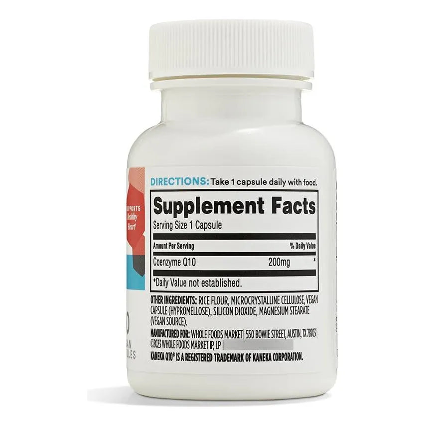 Coenzima Q10 200 Mg 30 Capsulas Energia Y Proteccion Cardiaca