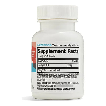Coenzima Q10 200 Mg 30 Capsulas Energia Y Proteccion Cardiaca