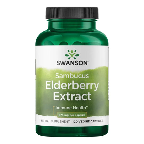 Extracto De Saúco Sambucus 575 Mg 120 Cápsulas Vegetales Refuerza Tu Sistema Inmunológico