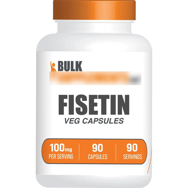 Capsulas De Fisetina 100 Mg Antioxidante Vegano 90 Unidades