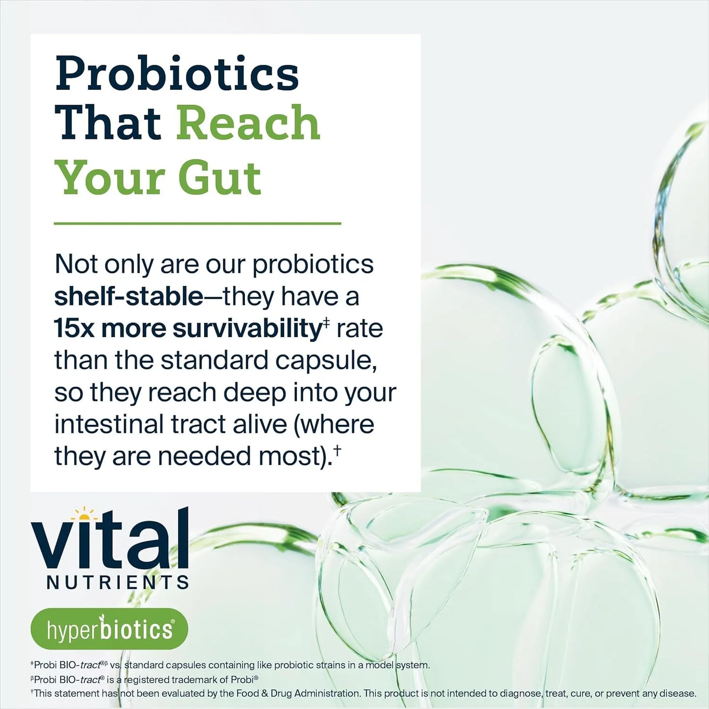 Probiótico 15 Cepas Hyperbiotics Vital Nutrients Apoyo Digestivo E Inmunológico