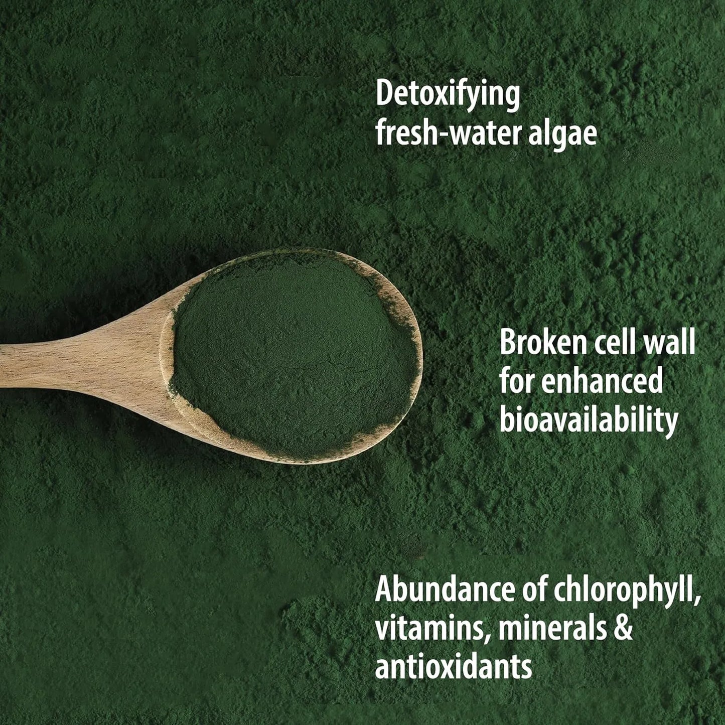 Polvo Orgánico De Chlorella Superalimento 150 Gramos 30 Porciones Organic Traditions