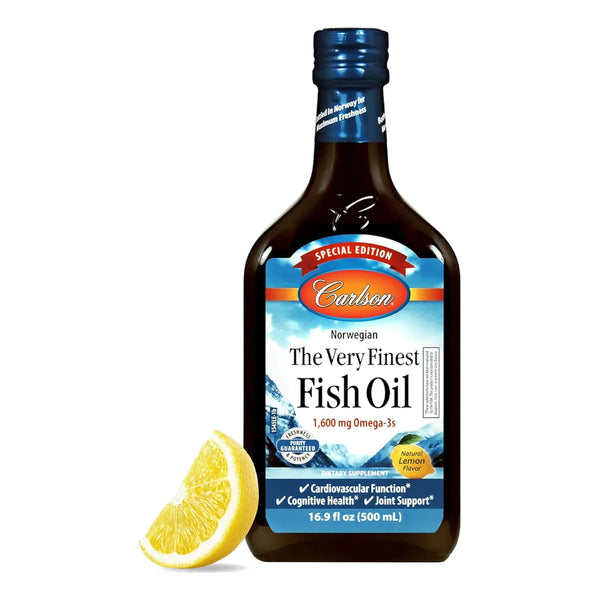Aceite De Pescado Noruego Carlson Omega 3 Líquido 500 Ml - Imagen 1