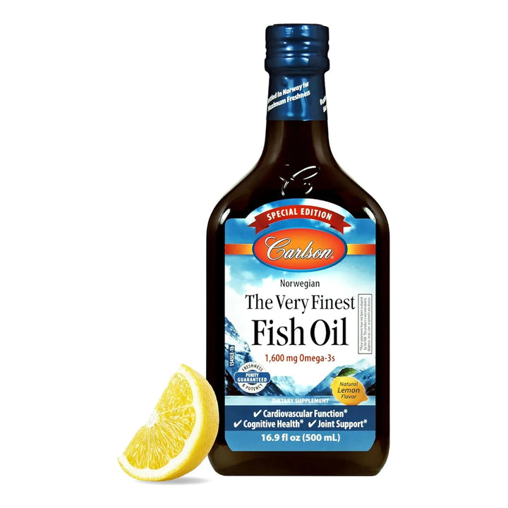 Aceite De Pescado Noruego Carlson Omega 3 Líquido 500 Ml - Imagen 1