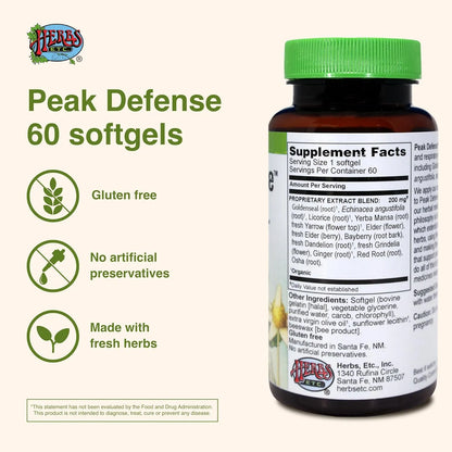 Defensor Inmunologico 60 Capsulas Blandas Naturales Apoya Sistema Inmunologico Y Respiratorio