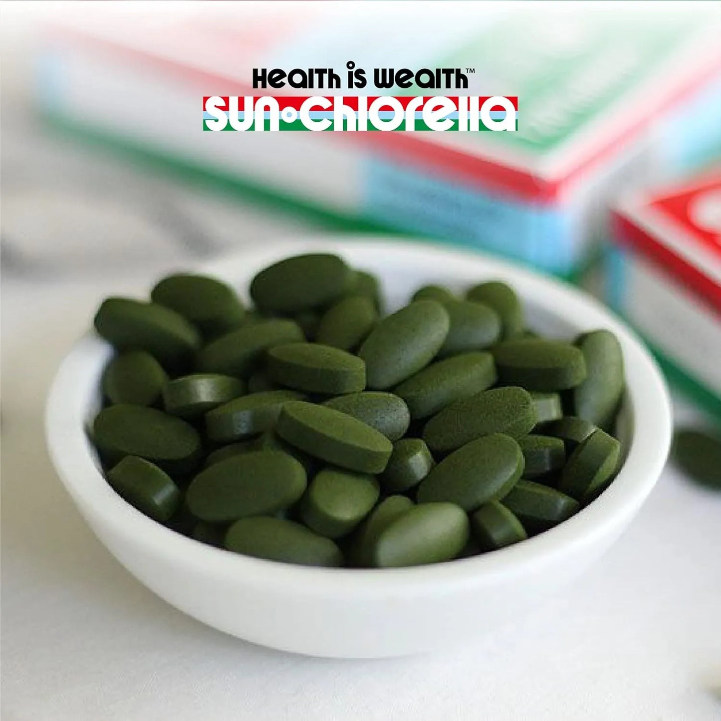 Tabletas De Alga Verde 500 Mg Defensa Inmunológica Energía Y Purificación 120 Unidades