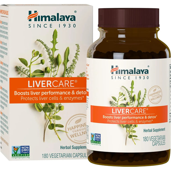 Himalaya Livercare Liv 52 Limpieza Hepatica 375 Mg 180 Capsulas