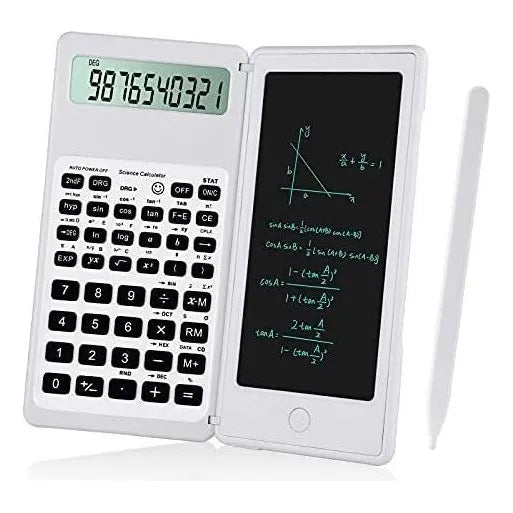 Calculadora Cientifica iPEPUL Con Pantalla LCD Para Dibujo Y Notas Portatil Y Ecologica