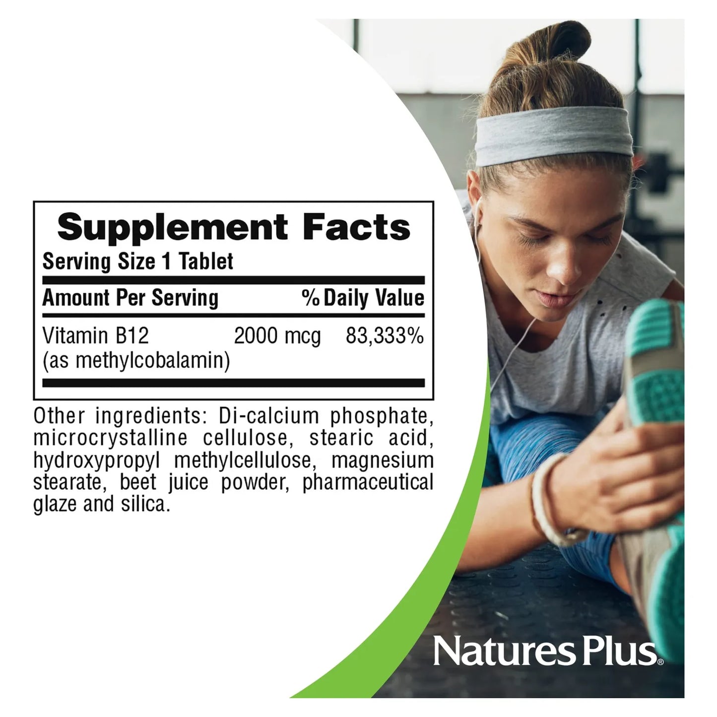 Vitamina B12 Metilcobalamina Liberacion Sostenida 2000 Mcg Energia Y Enfoque