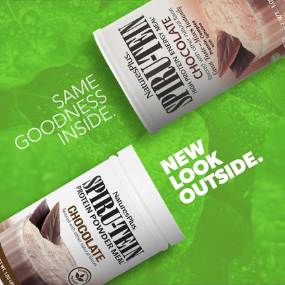 Batido De Proteínas Vegetal SPIRU-TEIN Chocolate 1.05 Kg Nutrición Completa