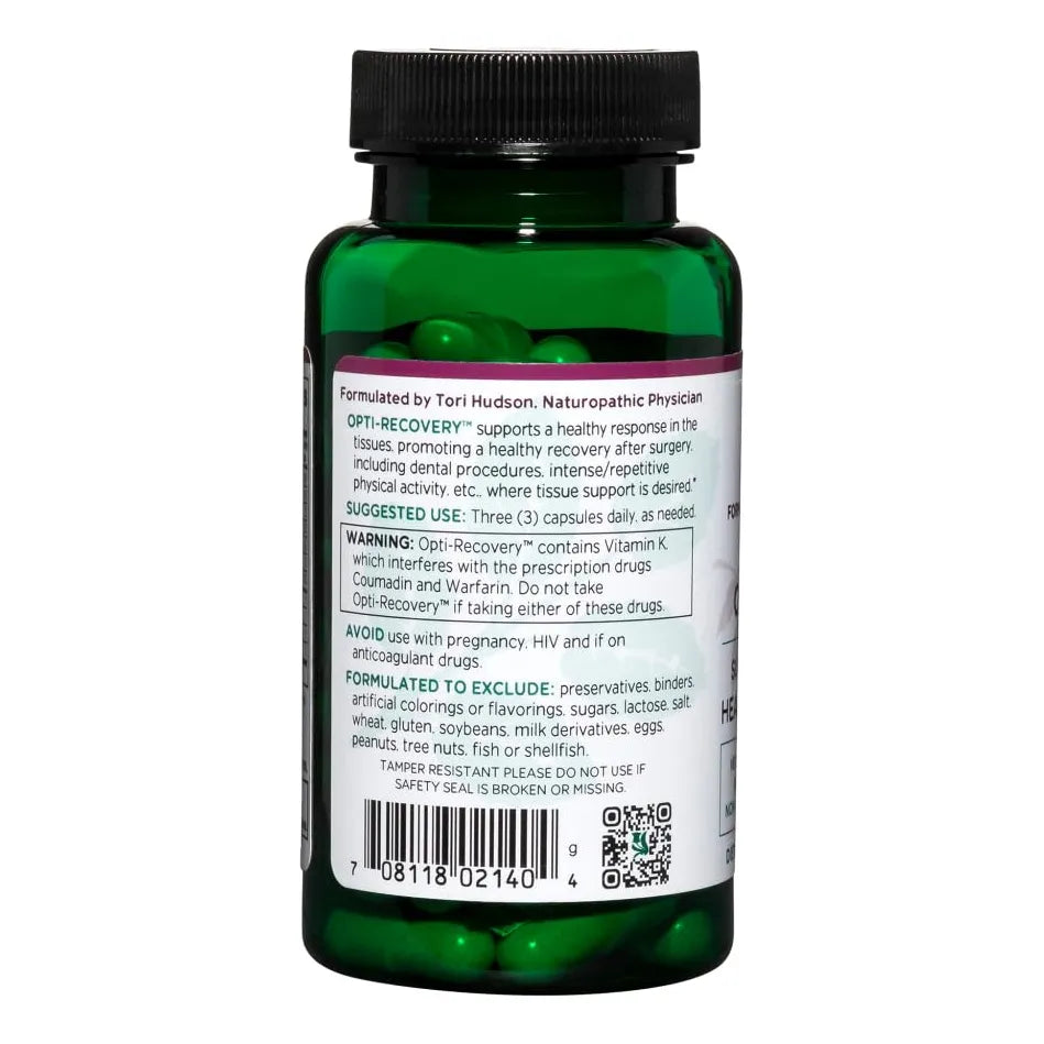 Opti Recovery Multivitaminico Pre Y Post Cirugia Cuidado Heridas Vitaminas Esenciales