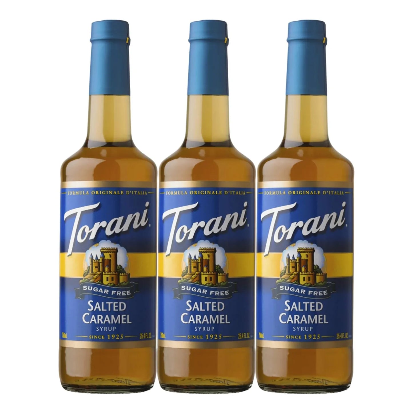 Sirope Caramelo Salado Torani 750 Ml Sabor Dulce Y Salado Sin Azucar