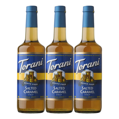 Sirope Caramelo Salado Torani 750 Ml Sabor Dulce Y Salado Sin Azucar