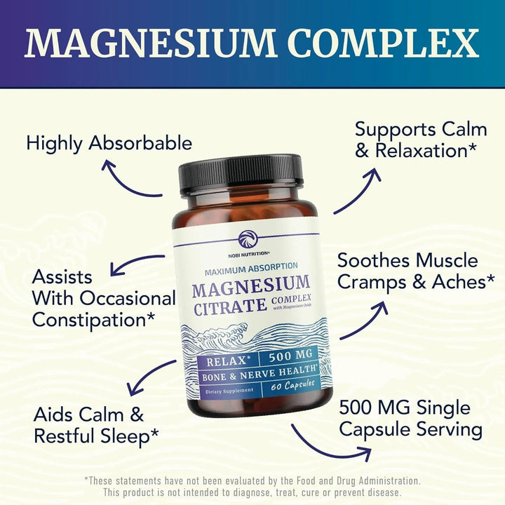 Magnesio Complex 500 Mg Relajac - Imagen 2