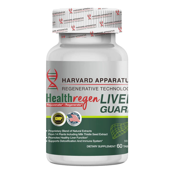 Harvard Apparatus Regenerative Liver Guard 60 Tabletas Limpieza Hepática Desintoxicación Y Reparación