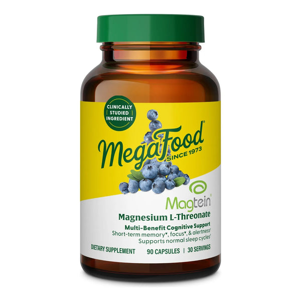 Magtein L Treonato De Magnesio 2000 Mg 90 Capsulas Memoria Enfoque Sueño