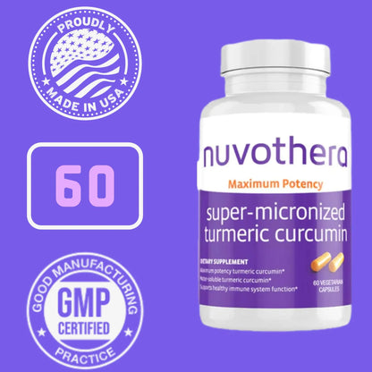 Cápsulas De Curcumina Supermicronizada Antiinflamatorio Articulaciones Piel