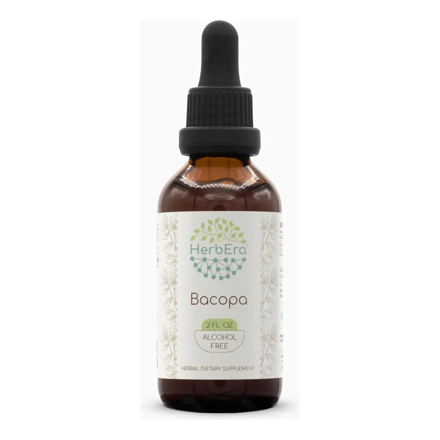 Tintura Concentrada De Bacopa Monnieri Extracto Natural Sin Alcohol 2 Oz