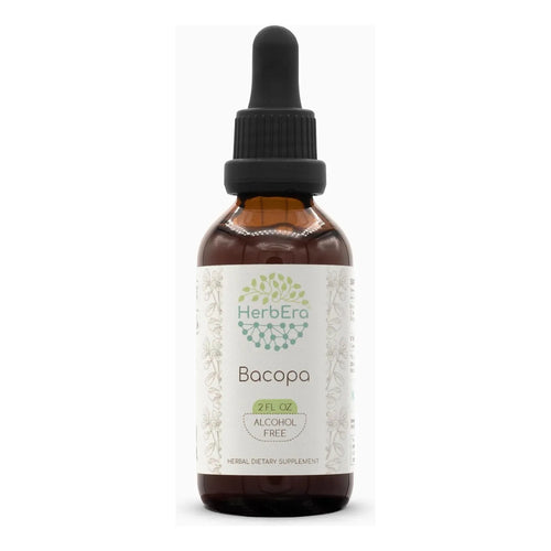 Tintura Concentrada De Bacopa Monnieri Extracto Natural Sin Alcohol 2 Oz