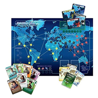 Juego De Mesa Pandémico Cooperativo 2 A 4 Jugadores 60 Minutos De Diversión