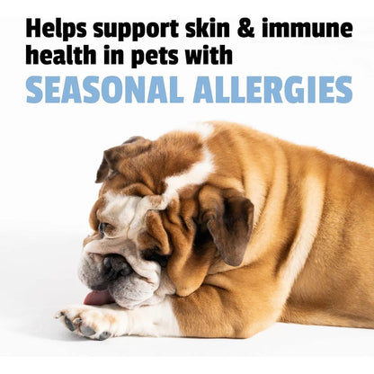 Suplemento Allergy Plus Masticable Suave Para Perros Sabor Premium Alivia Alergias