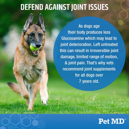Masticables Para Perros Con Glucosamina Condroitina Y MSM - Salud Articular Premium