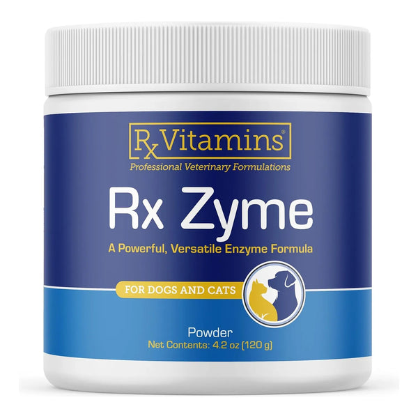 Enzimas Digestivas En Polvo Rx Zyme Para Perros Y Gatos Alivio Diarrea Estreñimiento