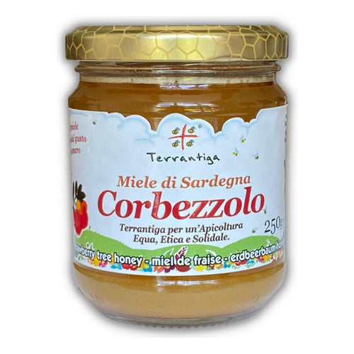 Miel Cruda De Flores Silvestres Fresera Artesanal De Cerdeña 8.81 Onzas