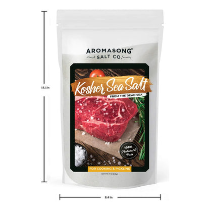 Sal Marina Grano Kosher 100 Natural Del Mar Muerto 8.6 Kg