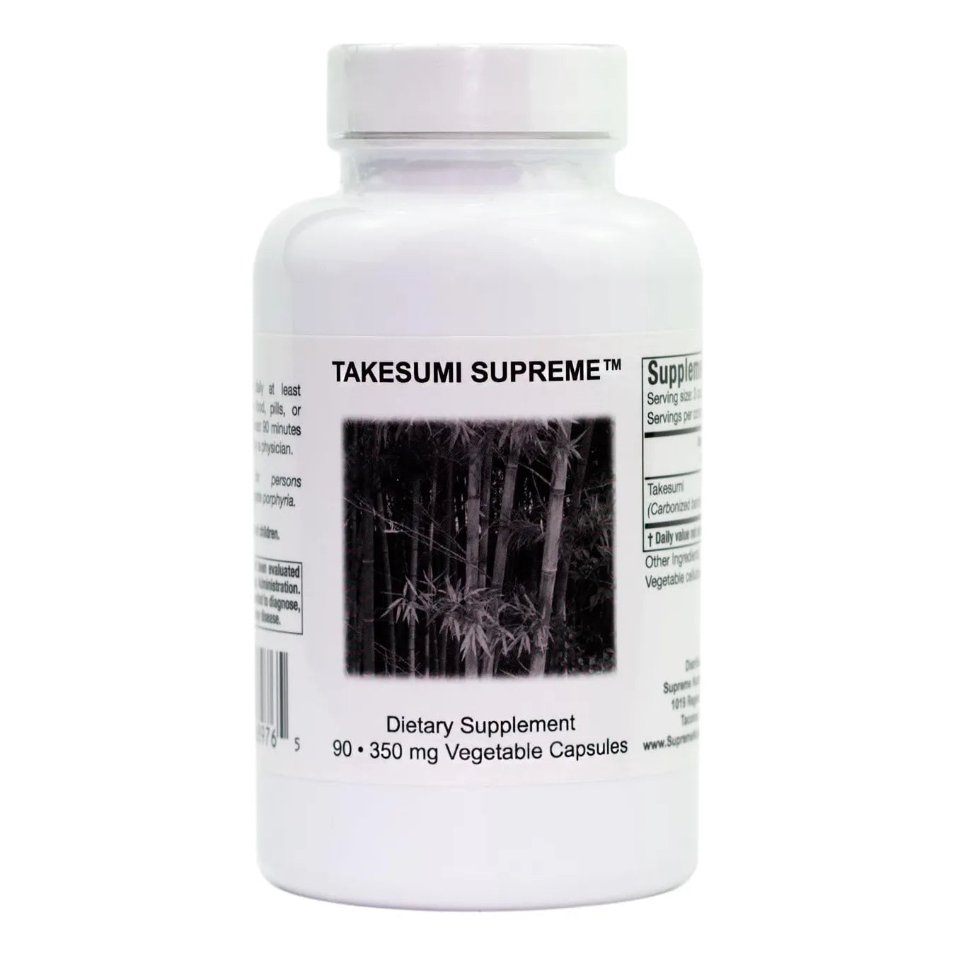 Carbón De Bambú Activado Puro 90 Cápsulas Detox Natural Efectivo