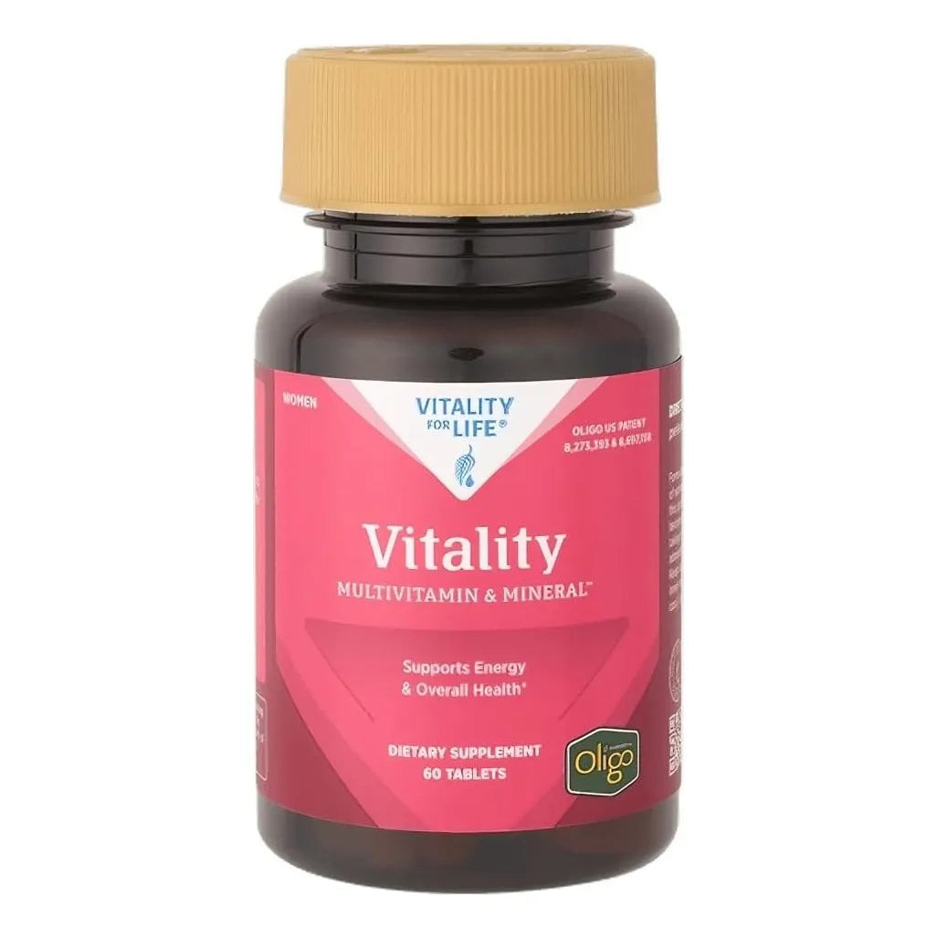 Multivitaminas Y Minerales Para Mujeres 60 Tabletas Energía Salud