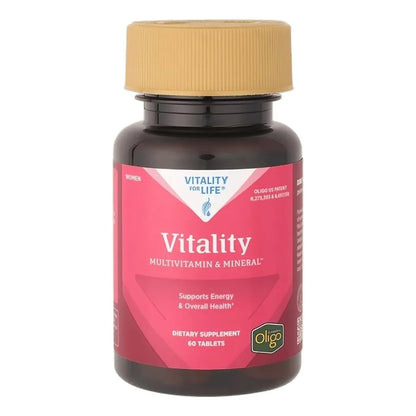 Multivitaminas Y Minerales Para Mujeres 60 Tabletas Energía Salud