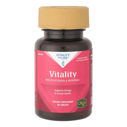 Multivitaminas Y Minerales Para Mujeres 60 Tabletas Energía Salud