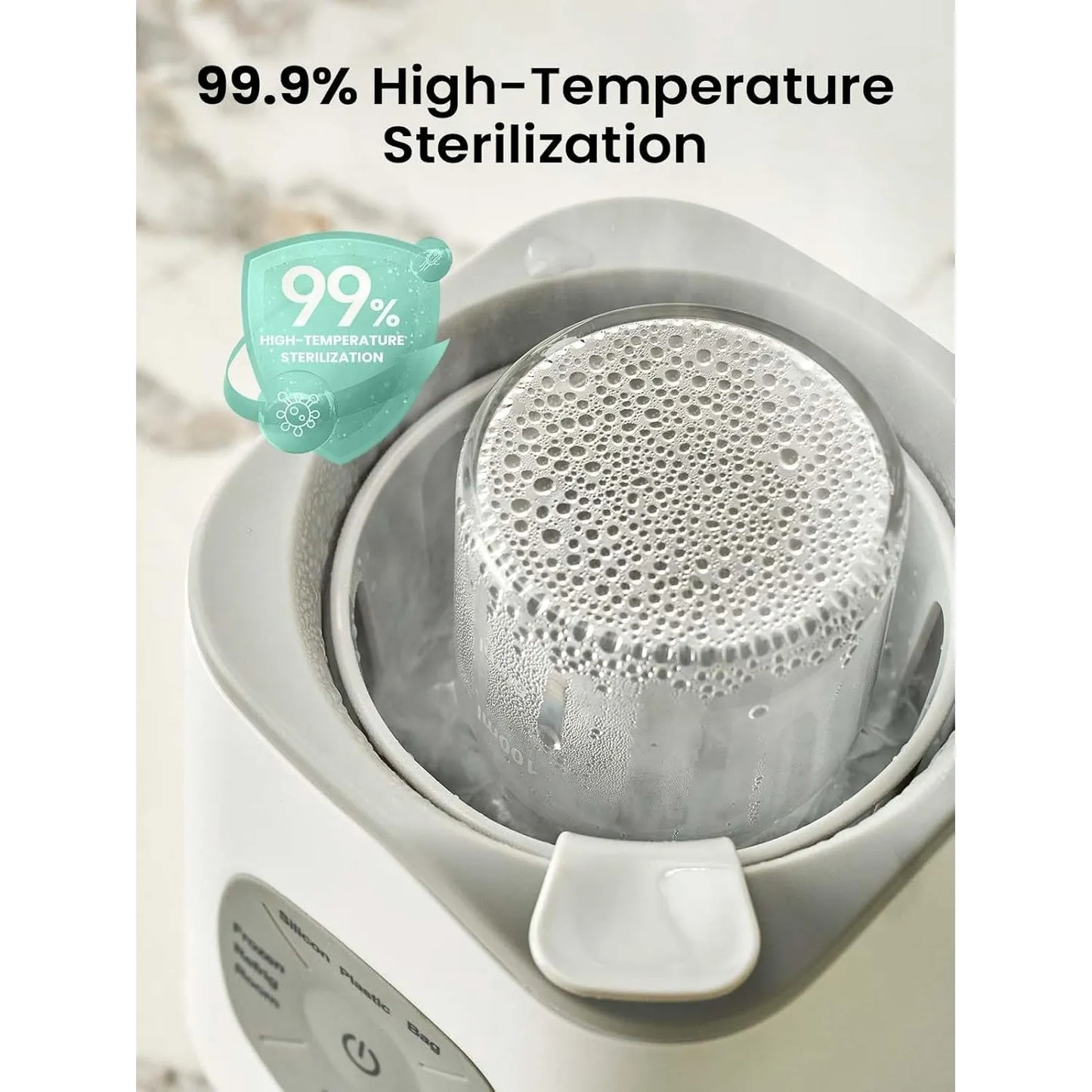 Calentador De Biberones Rápido Control Temperatura Leche 300ml GROWNSY