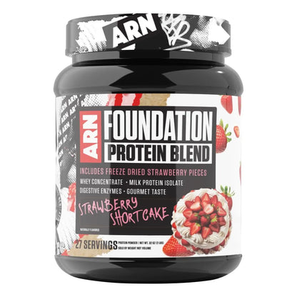 Mezcla De Proteínas Sabor Tarta De Fresa 907g Recuperación Muscular Gourmet