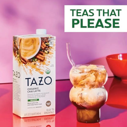 Concentrado Chai Orgánico 946 Ml Paquete Doble Sabores Audaces Y Energía Natural