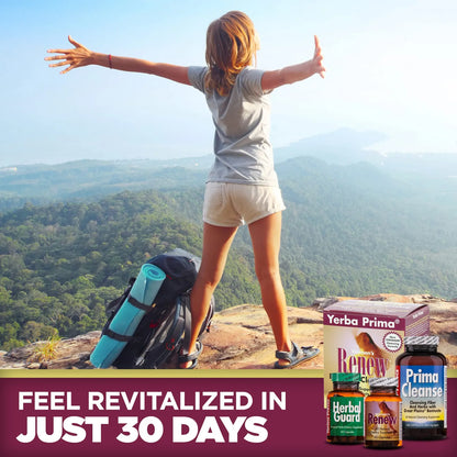 Kit Limpieza Interna Renew Mujer 30 Dias Hierbas Desintoxicacion Colon Higado Piel