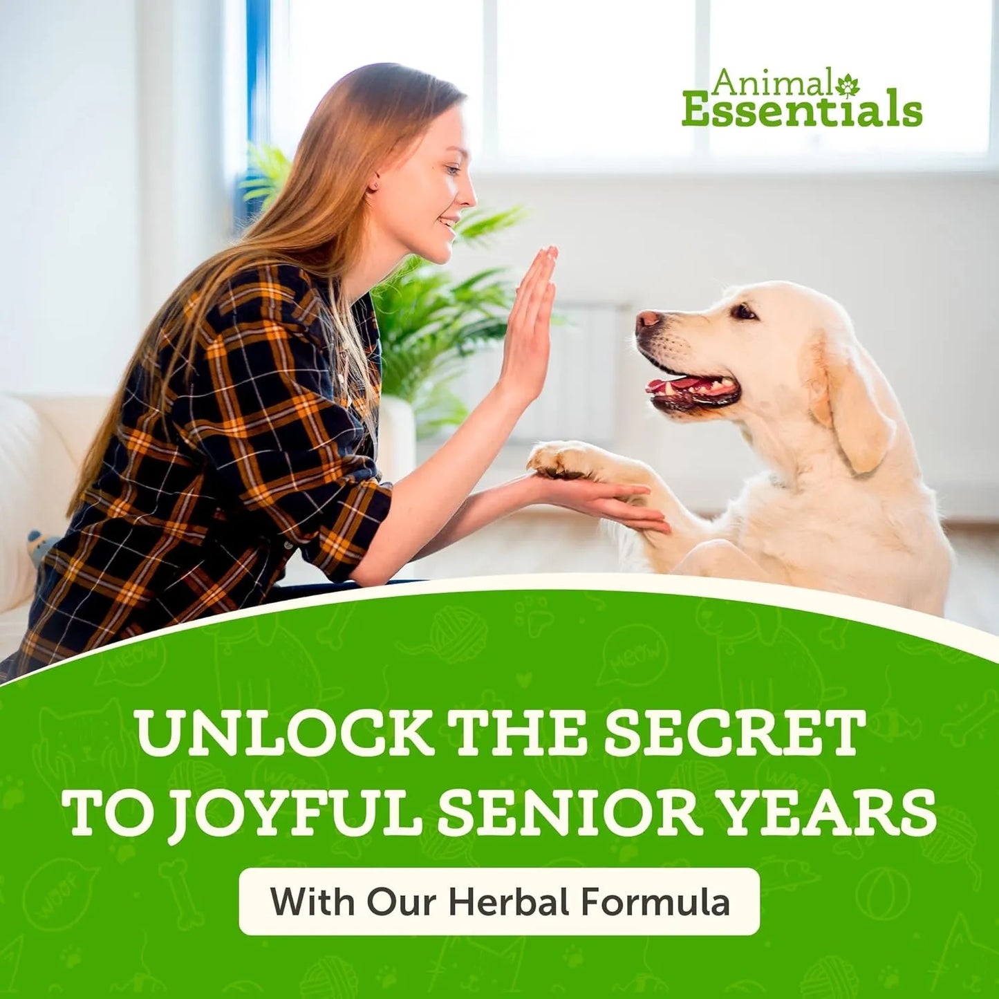 Suplemento Bienestar Senior Perros Gatos 30ml Apoyo Físico Mental