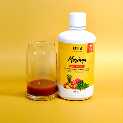 Jugo De Moringa Energy Plus Multivitamínico Antioxidante 32oz