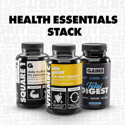 Multivitaminico Y Mineral Gains In Bulk Square 1 Con Enzimas Digestivas Para Mujeres Y Hombres