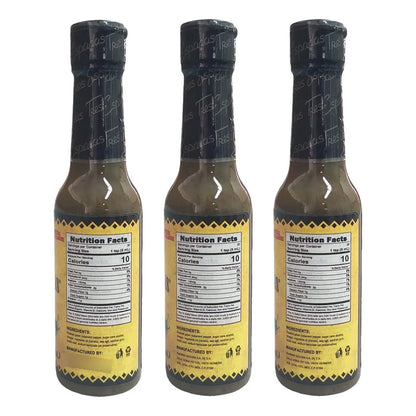 Salsa Picante Habanero Mexicana Pack X3 Botellas 150ml Sabor Gourmet
