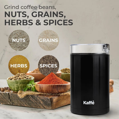 Molinillo Electrico Kaffe Capacidad 14 Tazas Muele Cafe Especias Granos Nueces