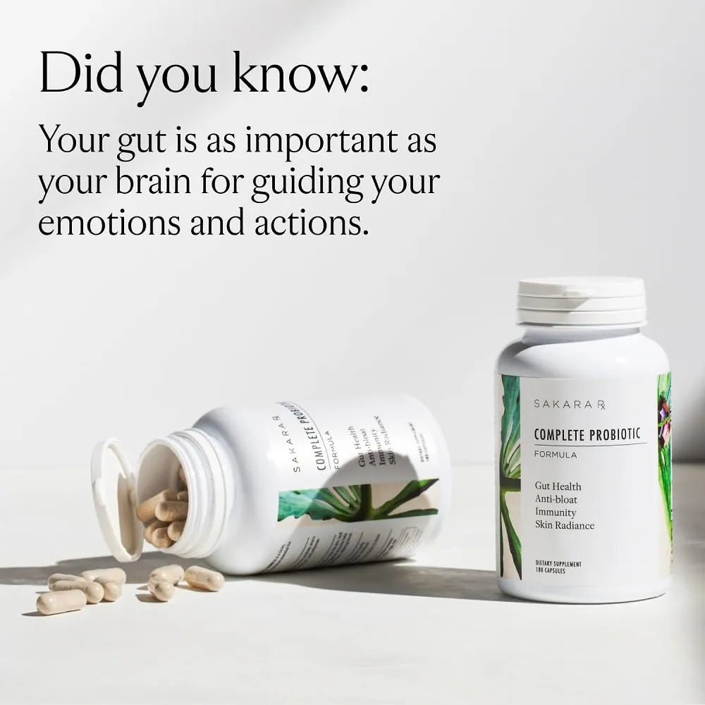 Probiótico Completo 180 Cápsulas Salud Digestiva E Intestinal