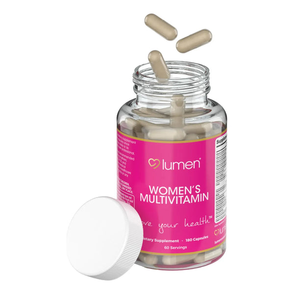 Multivitaminas Mujer B12 A C D E 180 Cápsulas Vegetales Energía Y Belleza