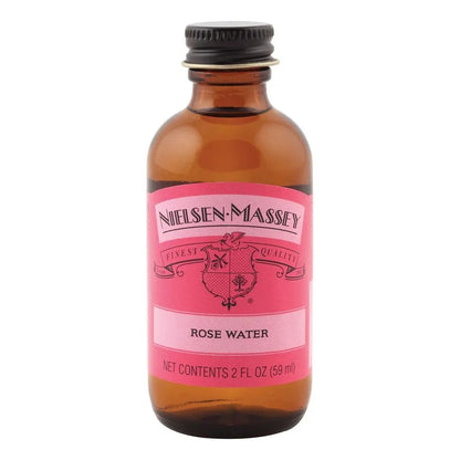 Agua De Rosas Nielsen Massey 60 Ml Para Hornear Y Cocinar Aroma Premium