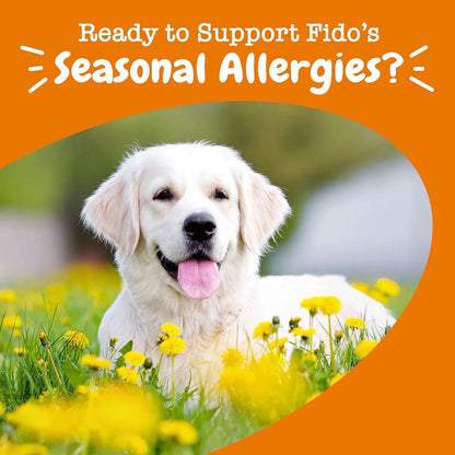 Suplemento Para Perros Alivio Alergias Omega 3 Masticables Zesty Paws Piel Saludable