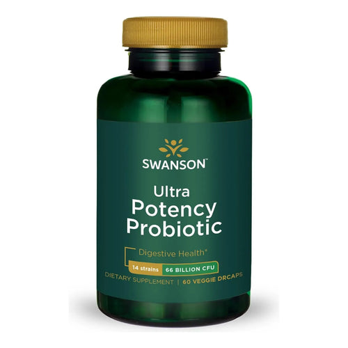 Probiótico Ultra Potencia 66 Mil Millones UFC Swanson Salud Digestiva E Inmunidad